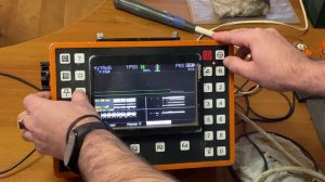 Работа РС ПЭП + создание протокола на дефектоскопе РДМ-22!!!