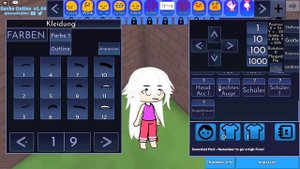 Roblox Gacha online Делую скин/I'm making a skin