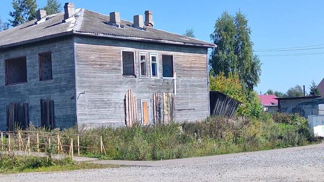 Заброшенный дом. Лесопристань. Шарья. смотреть онлайн