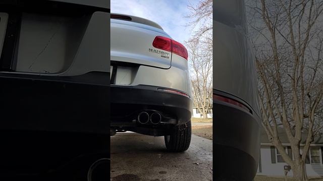 Vw tiguan 2.0L tsi K&N drop it filter and borla cat back exhaust no cat two resonators смотреть онлайн