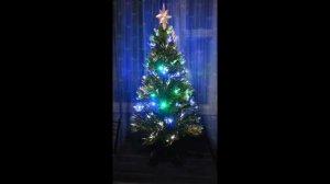Искусственная ёлка со светодиодами новогодняя