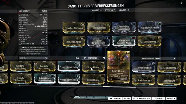 Warframe U17 (Sancti) Tigris Guide und Build/Moddung [Deutsch/German] смотреть онлайн
