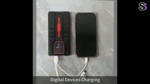 Пусковое зарядное устройство для авто 600A Jump Starter JX57 9800 мАч
