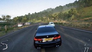 Форза Хорайзен 5|BMW M5 F90|Вождение на руле Logitech Momo Racing часть 1