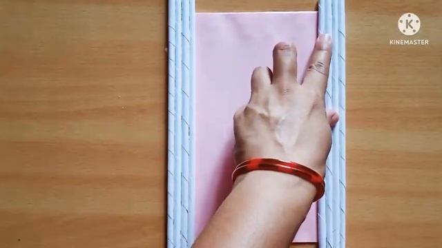 Hand made Photo frame | Paper Photo Frame Making Easy Tutorial | DIY Photo Frame