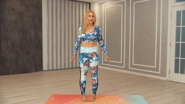 Йога вместе. Тадасана. Поза горы. Правильная осанка.