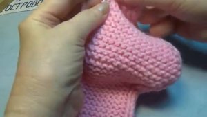 #602 ТЕПЛАЯ ДВОЙНАЯ ШАПКА СПИЦАМИ ДЛЯ ДЕВОЧКИ И МАЛЬЧИКА. МАСТЕР КЛАСС.