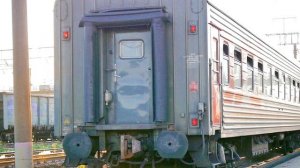 СКОРЫЙ ФИРМЕННЫЙ ПОЕЗД № 13  НОВОКУЗНЕЦК - САНКТ - ПЕТЕРБУРГ НА СТАНЦИИ БУЙ.