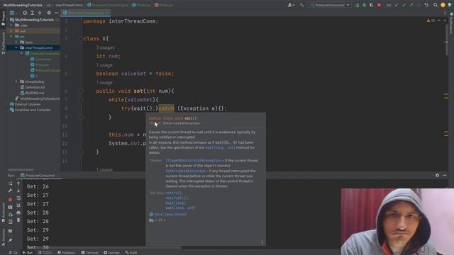Producer Consumer, wait, notify | Lec-6 Multithreading in Java | Programming | Dynamic Chirag смотреть онлайн