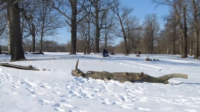 Самодельный миниснегоход из первой рыбинки. Боливар. смотреть онлайн