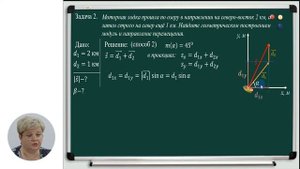 Физика, 10-й класс, Векторные величины. Действия над векторами