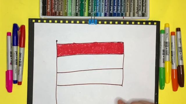 Как нарисовать флаг Ирака| Рисуем флаги мира смотреть онлайн