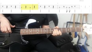 Ray Charles - Hit The Road Jack - Bass cover with tabs