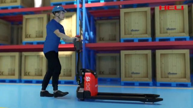 Транспортировщик паллет HELI с LI Ion АКБ