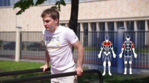 Тренажёр 3. Брусья низкие