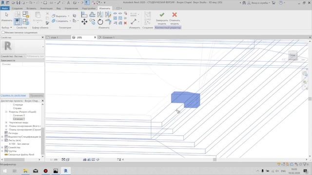 Bosjes Chapel by Steyn Studio in revit смотреть онлайн