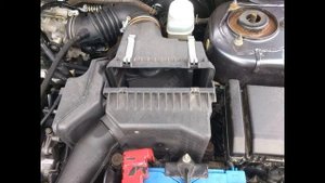 Замена фильтра на Mitsubishi Lancer IX : Changing the filter on the Mitsubishi Lancer IX