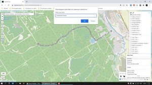 Как проложить маршрут на сайте nakarte.me?