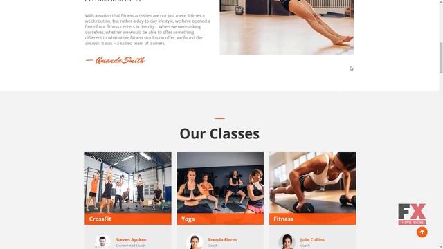 Fitness & Gym Moto CMS HTML Template TMT Rickie Cyprian смотреть онлайн