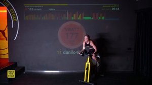 Сайкл-тренировка Rock the Cycle с Таней