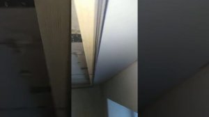 Натяжной потолок. Разделительный багет, вместо пк5.