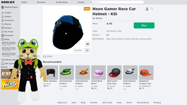 БЕСПЛАТНАЯ КЕПКА И НАУШНИКИ в ивенте КСИ роблокс | KSI PARTY roblox | Бесплатные вещи, новый ивент смотреть онлайн