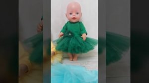 Платья для кукол. Кукольная одежда. Беби Борн. Бэби Борн. Одежда для кукол своими руками