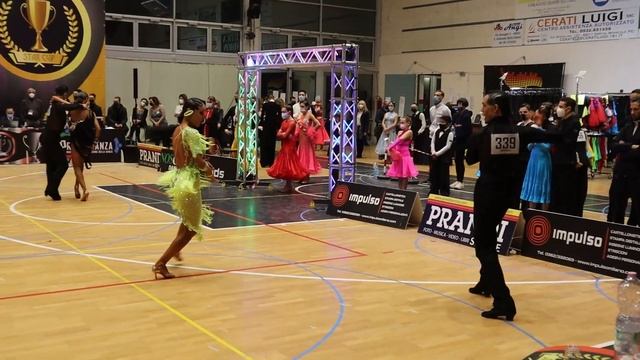 SAMBA FINAL LATIN WDSF OPEN 2021 Italy смотреть онлайн