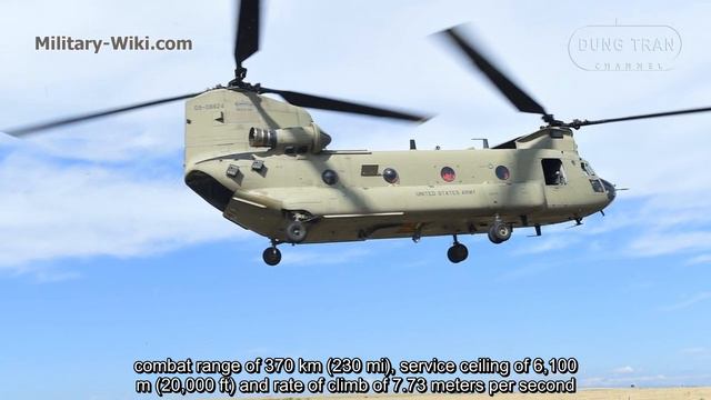 CH-47 Chinook - This monster is one of the largest transport helicopters in the world смотреть онлайн