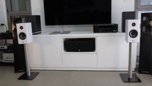Polk Audio R200 VS R100, Denon DRA-800H Sound Demo