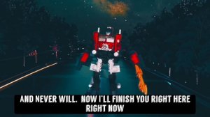 Transformers stop motion film