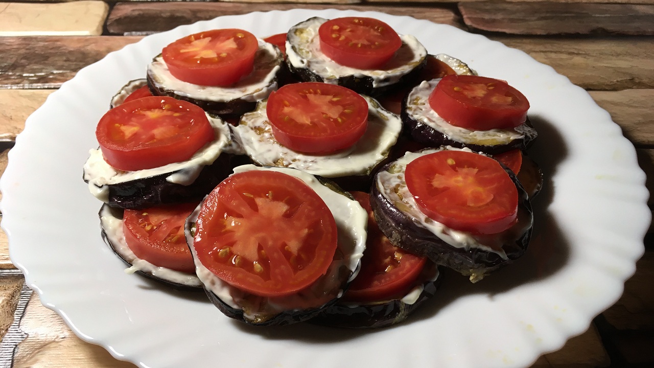 Рецепт помидоры с сыром и чесноком рецепт с фото пошагово с фото