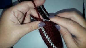 вязаные тапочки на войлочной подошве крючком .