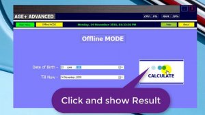 How to use AGE Calculator (Latest Version)