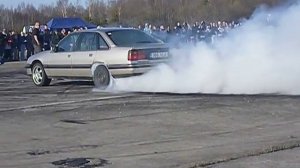 Opel Senator Sr Opening 2011 (3 round burnout)