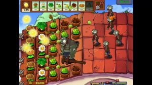 Прохождение игры : Plants vs. Zombies . ПК . WIindows . Часть 3.