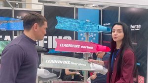 DiveShow 2023. Карбоновые Ласты с Лопастями от Leaderfins и Калошами Forza для дайвинга и подводно…