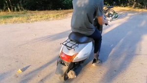 Мопед для Реальных пацанов с Ростова. (Honda Tact AF 51)