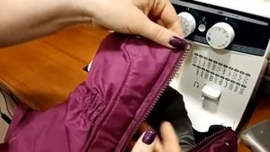 Замена молнии в детском комбинезоне.