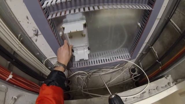 Монтаж оптической распределительной коробки