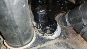 Устранение течи штанг двигателя Трактора Т40/Elimination of leaks in the T40 Tractor