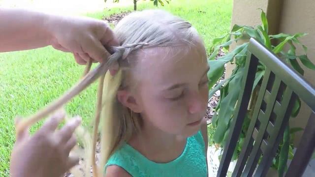 Прическая на длинные волосы Французские косы #19 Причёски для длинных и средних волос смотреть онлайн