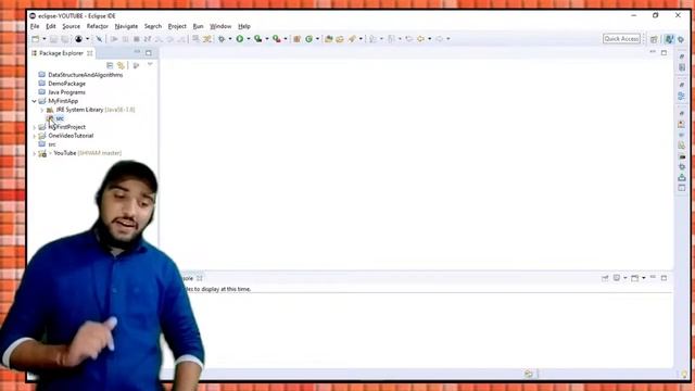 Hello world program in java | Java Tutorial in Hindi ?