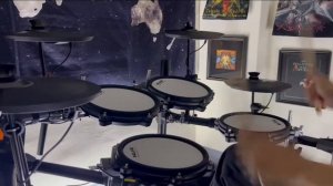 X Japan - Rusty Nail (Drum cover) . Nux DM-210