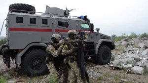 Тактический эпизод учения Росгвардии «Заслон-2021» в Мурманской области