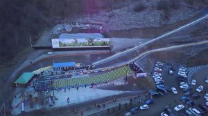 В экопарке «Долина Нарзанов» зимний сезон стартовал с открытия всесезонной тюбинговой трассы