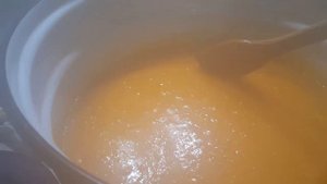 Сок из тыквы с курагой и яблоками..mp4