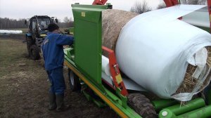 Скоростной обмотчик SW120 в КФХ "Герефорд"