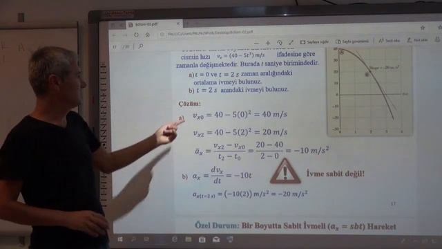 2020-2021-Paü Fizik-Genel Fizik 1-Bölüm 2-Bir Boyutta Hareket смотреть онлайн