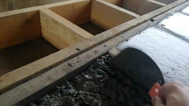 Деревянный пол в гараж